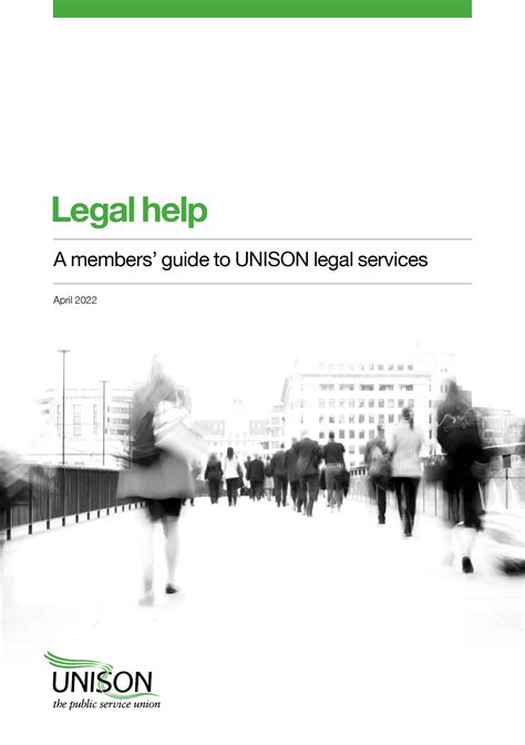 unison legal services for members.